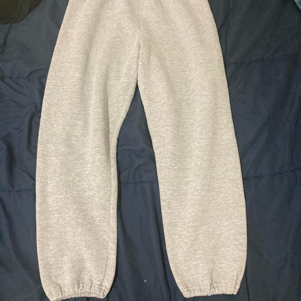 Men Gray Sweatpants still good quality with cuffs